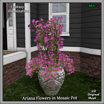 Second Life Marketplace - Fantasy Illumination - Ariana Flowers in